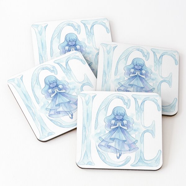 Item preview, Sapphire ICE - Delicate Pastel Watercolor designed and sold by 0Zetgest.