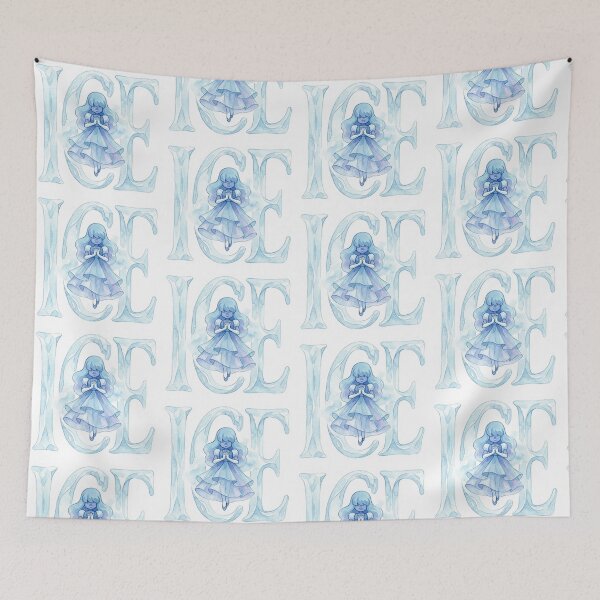 Item preview, Sapphire ICE - Delicate Pastel Watercolor designed and sold by 0Zetgest.