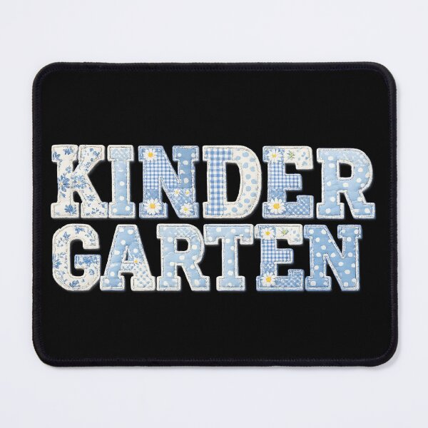 Item preview, Kinder Garten Floral Patchwork Back to School Teacher Design designed and sold by tarzbol.