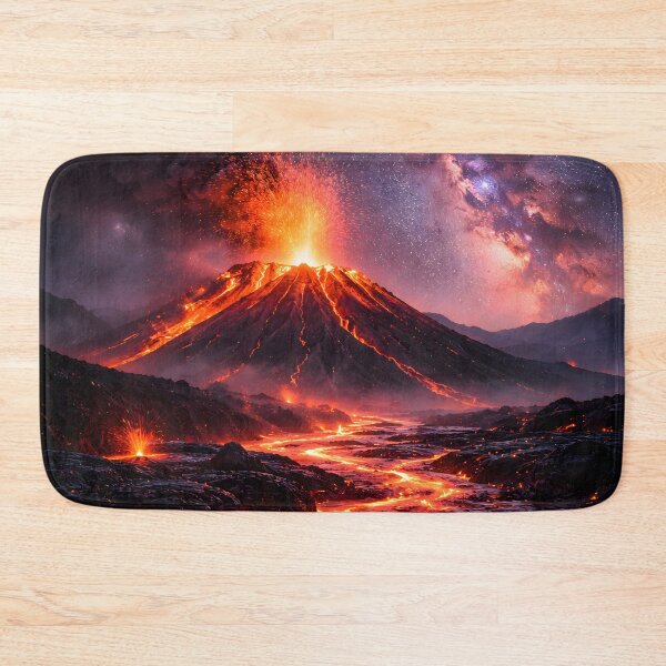 Item preview, Volcanic Eruption Beneath the Milky Way designed and sold by Yomere.