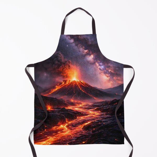 Item preview, Volcanic Eruption Beneath the Milky Way designed and sold by Yomere.