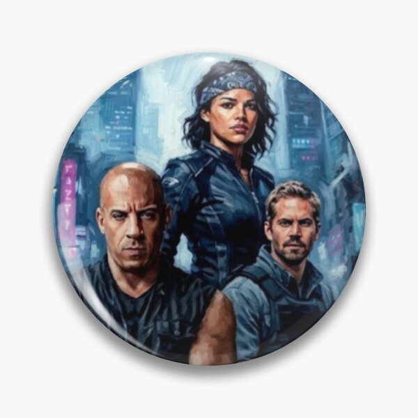 Item preview, Furious 7 Action Thriller Fine Art Tribute designed and sold by Art's Diner.