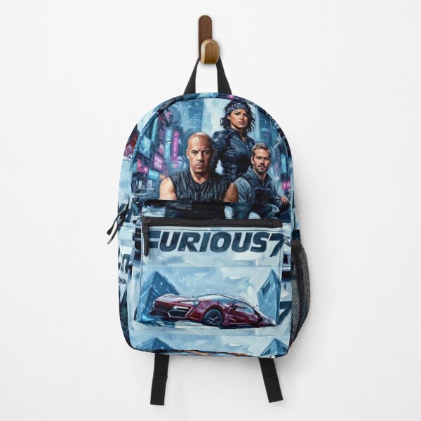 Item preview, Furious 7 Action Thriller Fine Art Tribute designed and sold by Art's Diner.