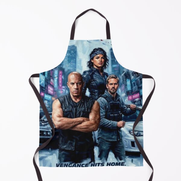 Item preview, Furious 7 Action Thriller Fine Art Tribute designed and sold by Art's Diner.