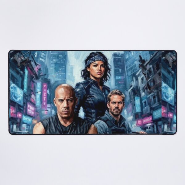 Item preview, Furious 7 Action Thriller Fine Art Tribute designed and sold by Art's Diner.