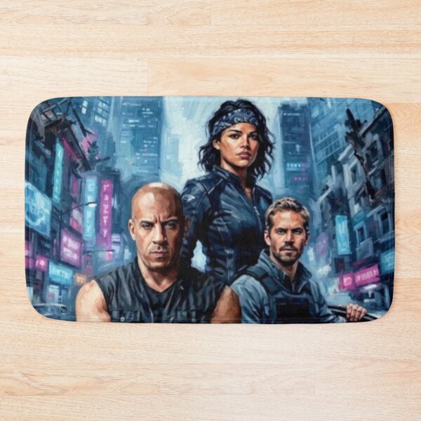 Item preview, Furious 7 Action Thriller Fine Art Tribute designed and sold by Art's Diner.