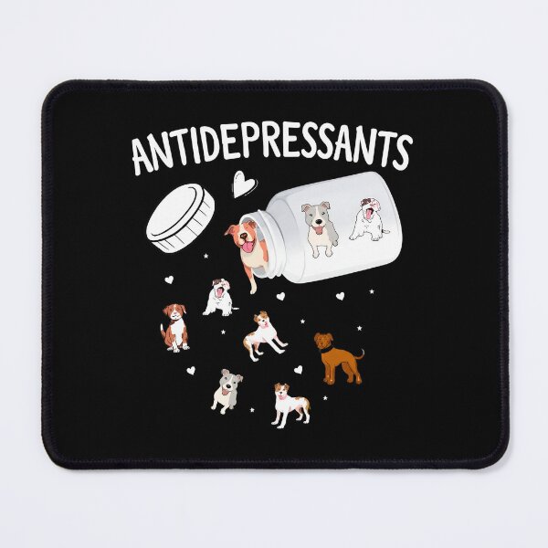 Item preview, Antidepressants Dog Lover Art designed and sold by SoyLamderma.