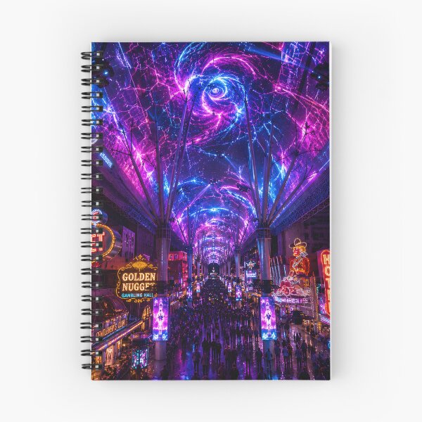 Item preview, Las Vegas 2150 Cyberpunk | Neon Atlas | Futuristic Neon Wall Art | Sci-Fi Cityscape designed and sold by NSAstore.