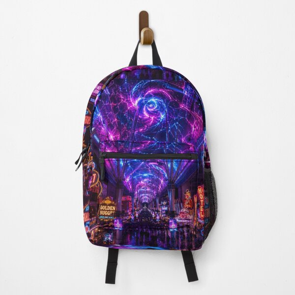 Item preview, Las Vegas 2150 Cyberpunk | Neon Atlas | Futuristic Neon Wall Art | Sci-Fi Cityscape designed and sold by NSAstore.