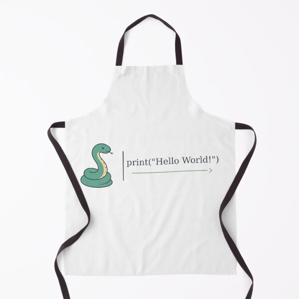 Item preview, Hello World! - Python designed and sold by Ctrl+Alt+Store.