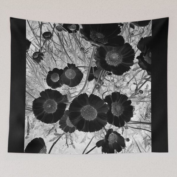Item preview, Black and White Wild Flowers in Arizona designed and sold by meganlaub1.