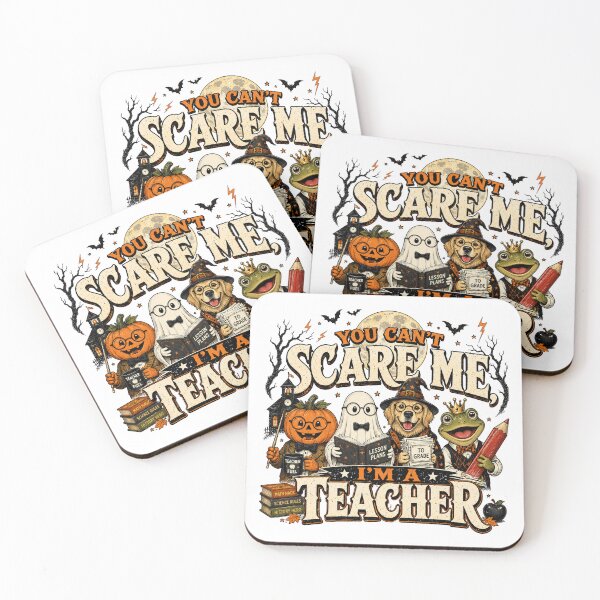 Item preview, You Can't Scare Me I'm a Teacher Halloween Funny Teacher designed and sold by Spyshirt.
