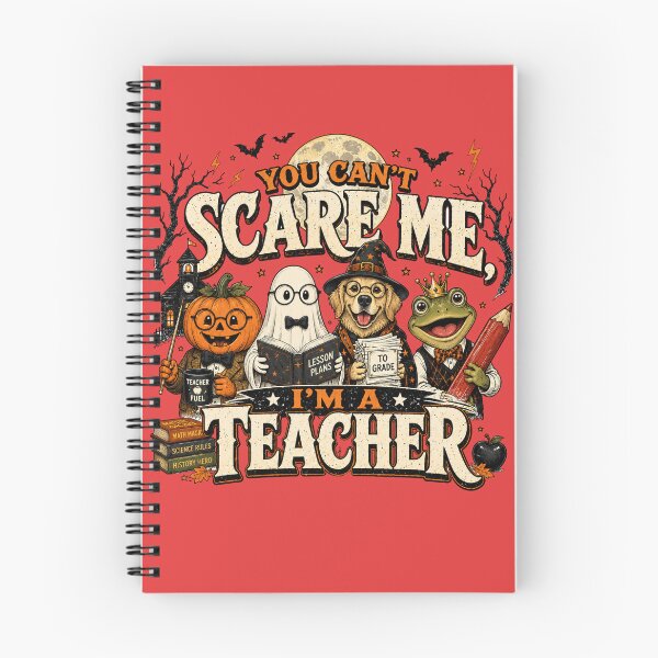 Item preview, You Can't Scare Me I'm a Teacher Halloween Funny Teacher designed and sold by Spyshirt.