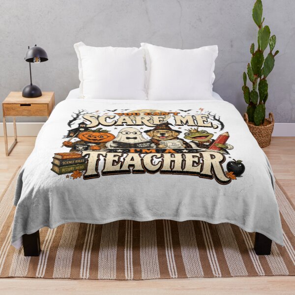 Item preview, You Can't Scare Me I'm a Teacher Halloween Funny Teacher designed and sold by Spyshirt.