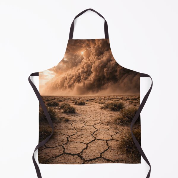 Item preview, Massive Dust Storm Over Cracked Desert designed and sold by Yomere.