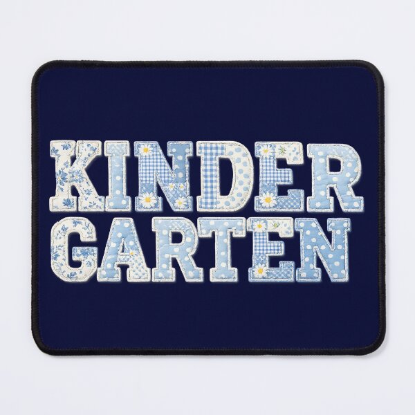 Item preview, Kinder Garten Floral Patchwork Back to School Teacher Design designed and sold by tarzbol.