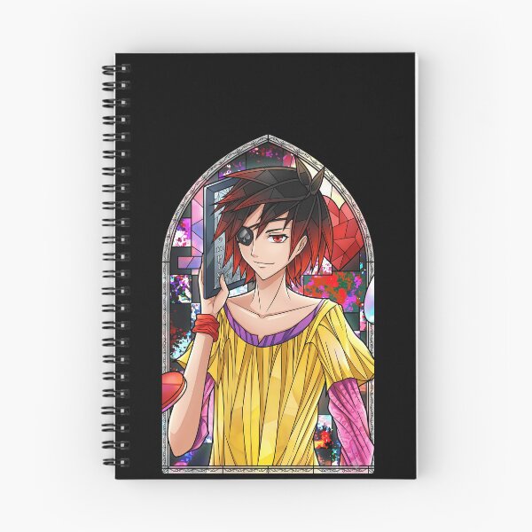 Item preview, Sora No Game No Life Elegant Gambler Stained Glass Portrait designed and sold by mildaclairmo.