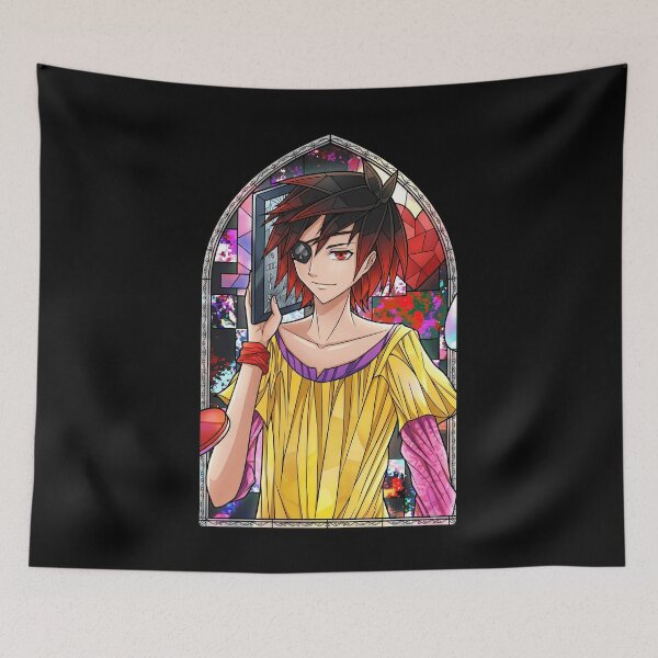 Item preview, Sora No Game No Life Elegant Gambler Stained Glass Portrait designed and sold by mildaclairmo.