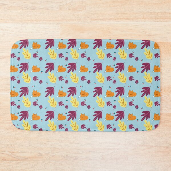 Item preview, Sleeping Foxes and Autumn Leaves Pattern designed and sold by Vac1.