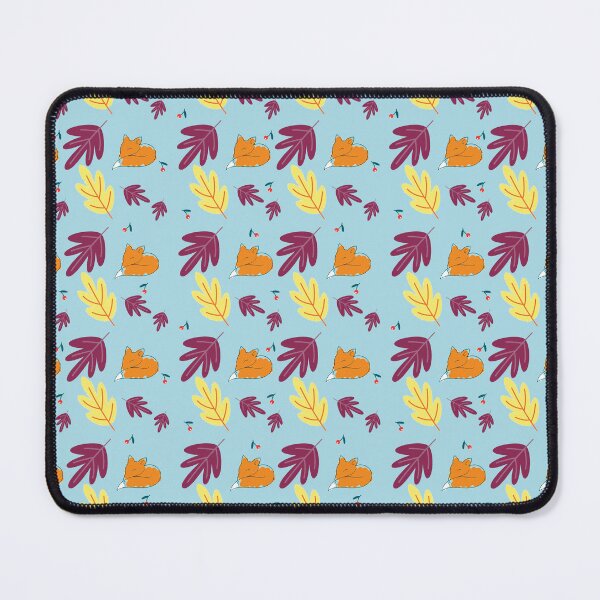 Item preview, Sleeping Foxes and Autumn Leaves Pattern designed and sold by Vac1.