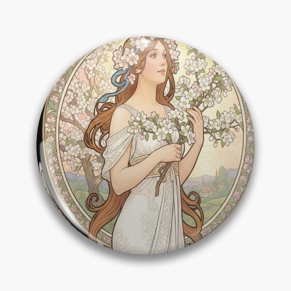 Item preview, Alphonse Mucha Spring 1898 designed and sold by Daniel Abdelmaseih.