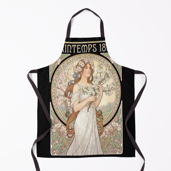 Item preview, Alphonse Mucha Spring 1898 designed and sold by Daniel Abdelmaseih.