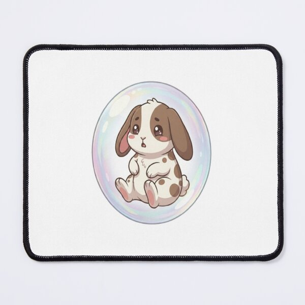 Item preview, Cute Bunny Inside Soap Bubble designed and sold by Ella_Sketch.