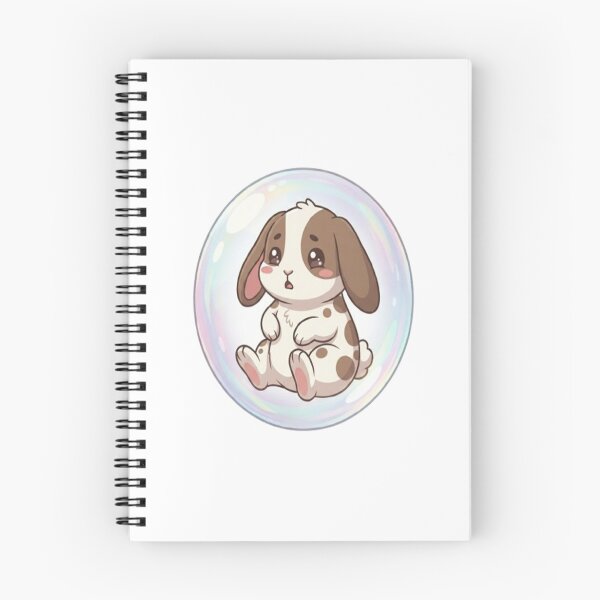 Item preview, Cute Bunny Inside Soap Bubble designed and sold by Ella_Sketch.