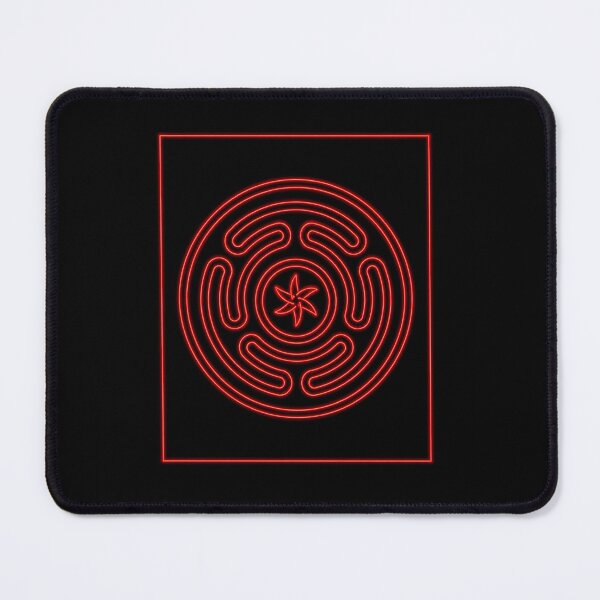 Item preview, Hekate Wheel – Black and Red Sacred Goddess Symbol designed and sold by Witch Joseph.