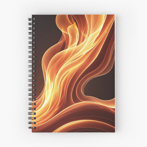 Item preview, Liquid Gold Fire Ribbon - Glowing Vertical Flame Wave designed and sold by CuteSlothWorld.