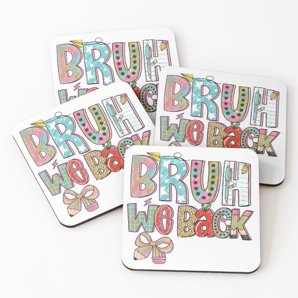 Item preview, First Day Of School Funny Bruh We Back Welcome Back designed and sold by KroghDs.