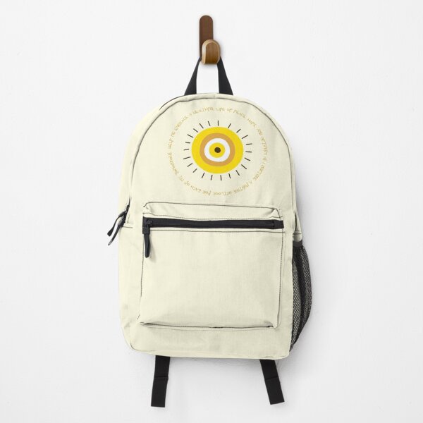 Item preview, Evil Eye Mantra for Health and Hope - Yellow Eye designed and sold by TheThankfulTyne.