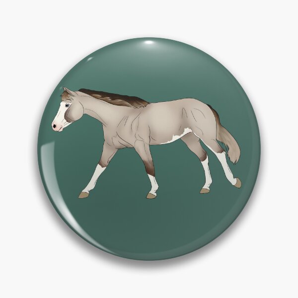 Item preview, Loping Stock Mare: "Shining Like Silver" designed and sold by LuxeHurricane.