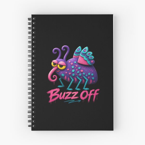 Item preview, Buzz Off - Moody Psychedelic Bug Streetwear Design designed and sold by PatykArt.