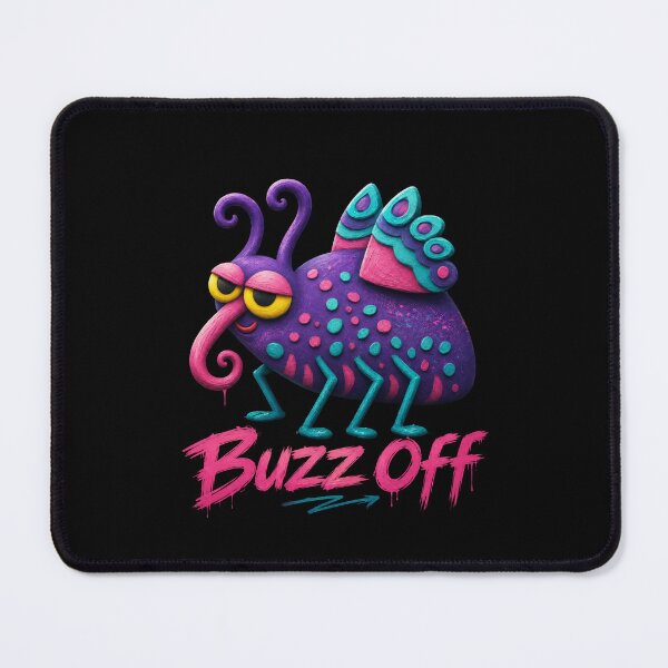 Item preview, Buzz Off - Moody Psychedelic Bug Streetwear Design designed and sold by PatykArt.