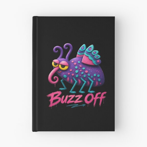 Item preview, Buzz Off - Moody Psychedelic Bug Streetwear Design designed and sold by PatykArt.