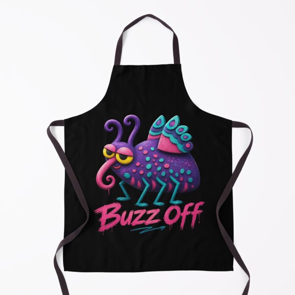 Item preview, Buzz Off - Moody Psychedelic Bug Streetwear Design designed and sold by PatykArt.