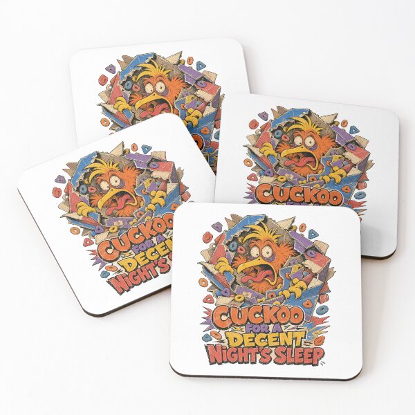 Item preview, Cuckoo for a Decent Night's Sleep designed and sold by CerealBoxInk.