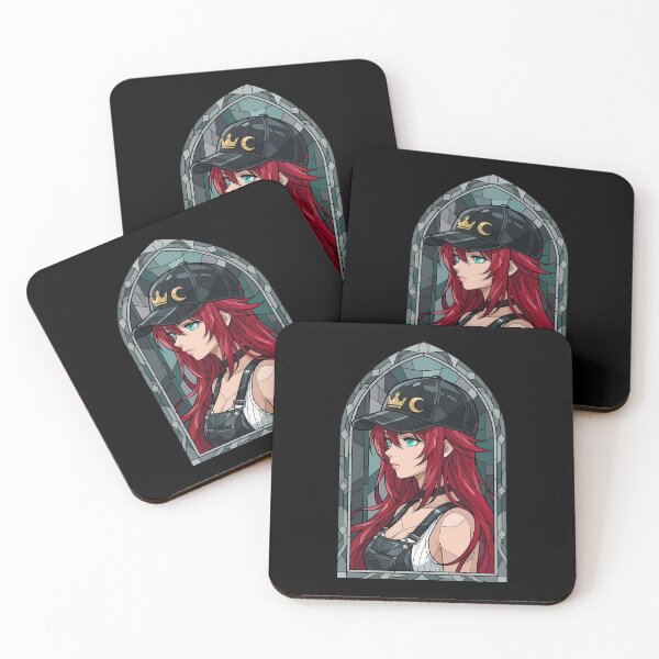 Item preview, Rias Gremory High School DxD Urban Stained Glass Profile designed and sold by mildaclairmo.