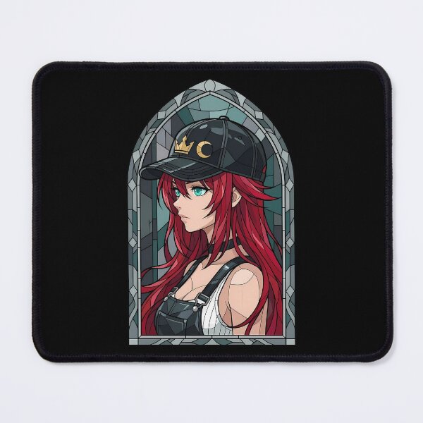 Item preview, Rias Gremory High School DxD Urban Stained Glass Profile designed and sold by mildaclairmo.