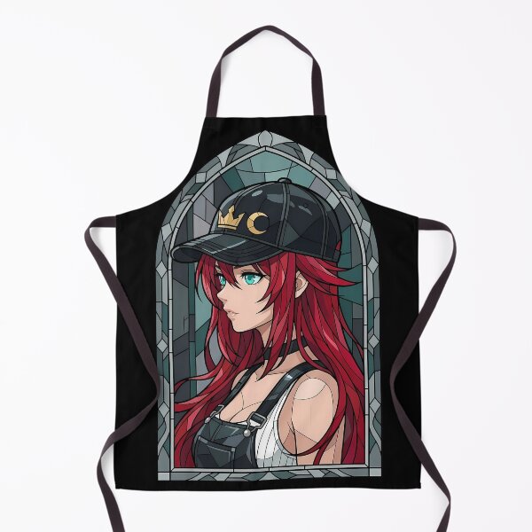 Item preview, Rias Gremory High School DxD Urban Stained Glass Profile designed and sold by mildaclairmo.