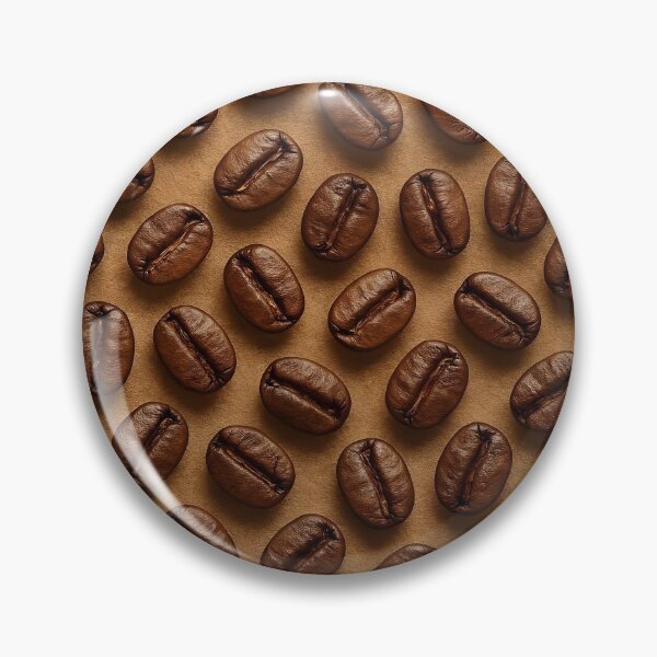 Item preview, Roasted Coffee Beans Pattern designed and sold by Sybille-Yates.