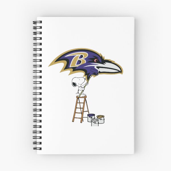 Item preview, Beagle Painting Baltimore Football Logo designed and sold by OddPalsArt.