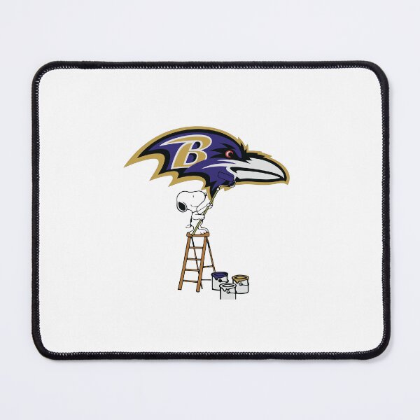 Item preview, Beagle Painting Baltimore Football Logo designed and sold by OddPalsArt.