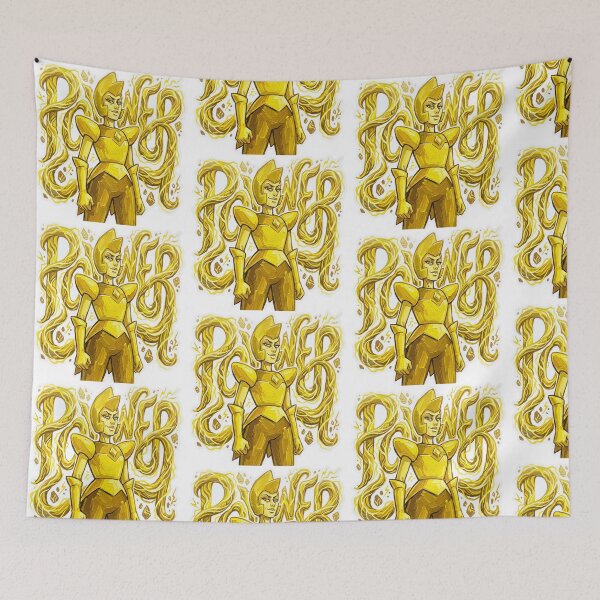 Item preview, Yellow Diamond POWER - Bold Opaque Gouache designed and sold by 0Zetgest.