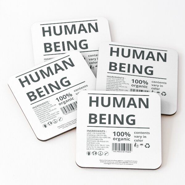 Item preview, List of ingredients for the essential human being T-shirt designed and sold by Shoupay.