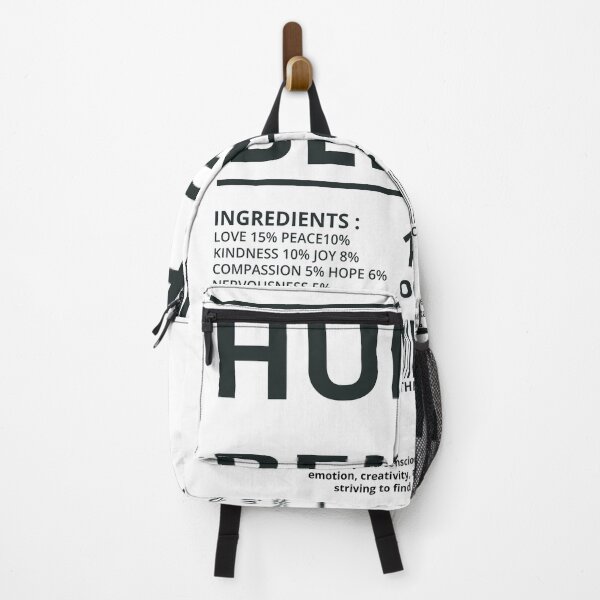 Item preview, List of ingredients for the essential human being T-shirt designed and sold by Shoupay.
