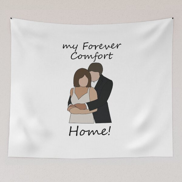 Item preview, Romantic Couple My Forever Comfort Home Wedding  designed and sold by Nisha Prabhu.