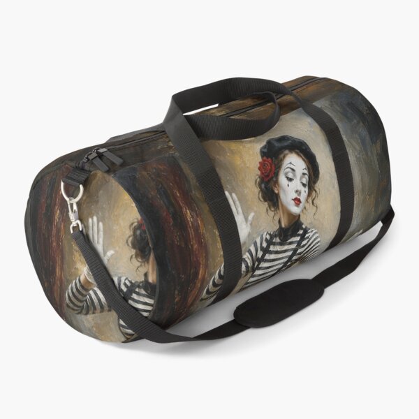 Item preview, Female mime performer painting. designed and sold by GalleryKauffeld.
