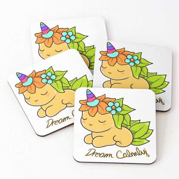 Item preview, Dream Calmly Magic Unicorn designed and sold by Phyllya Design.